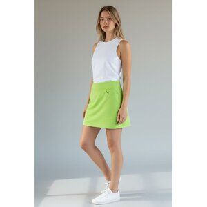 Callaway Womens Green Active Sports Golf Skort Pockets Built-In Shorts Size S